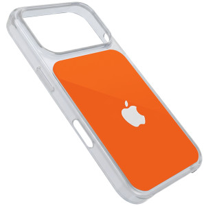 Чохол Clear Case (AAA) with MagSafe and Animation для Apple iPhone 17 Pro (6.3") – Помаранчевий