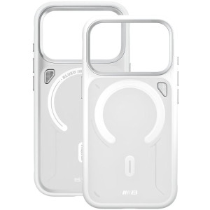 TPU+PC чехол Blueo Frosted Heat Dissip. with MagSafe для Apple iPhone 17 Pro / 18 Pro (6.3") – Белый