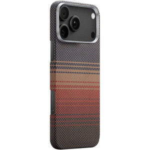 Чохол PC Carbon Protection Slim with Magnetic Fit для Apple iPhone 17 Pro / 18 Pro (6.3") – Червоний