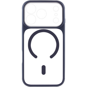 Чехол TPU+PC GETMAN Moon Clear with MagSafe для Apple iPhone 17 Pro (6.3")
