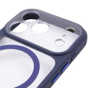 Чехол TPU+PC GETMAN Moon Clear with MagSafe для Apple iPhone 17 Pro (6.3")
