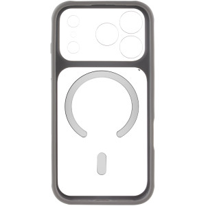 Чехол TPU+PC GETMAN Moon Clear with MagSafe для Apple iPhone 17 Pro (6.3")