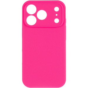 Чехол Silk Full Camera Protective (AA) NO LOGO для Apple iPhone 17 Pro (6.3") – Розовый