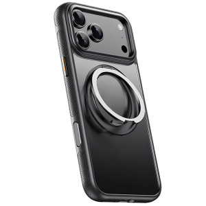 Чехол Ummi Stylish with MagSafe Ring для Apple iPhone 17 Pro / 18 Pro (6.3") – Черный