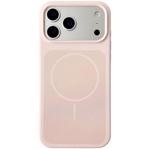 Чехол Silk Duo Color (AA) NO LOGO with Magnetic Fit для Apple iPhone 17 Pro (6.3") – Розовый