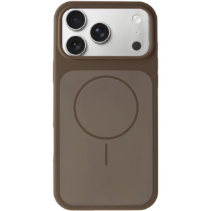 Чохол Silk Duo Color (AA) NO LOGO with Magnetic Fit для Apple iPhone 17 Pro (6.3") – Brown