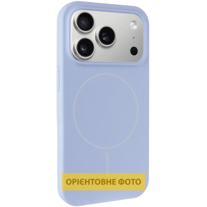Чехол Silk Full Protective (AA) NO LOGO with Magnetic Fit для Apple iPhone 17 Pro (6.3") – Голубой