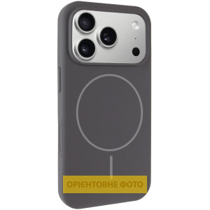 Чехол Silk Full Protective (AA) NO LOGO with Magnetic Fit для Apple iPhone 17 Pro (6.3") – Серый
