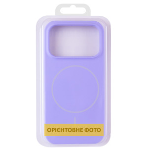 Чехол Silk Full Protective (AA) NO LOGO with Magnetic Fit для Apple iPhone 17 Pro (6.3") – Сиреневый