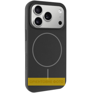 Чехол Silk Full Protective (AA) NO LOGO with Magnetic Fit для Apple iPhone 17 Pro (6.3") – Черный