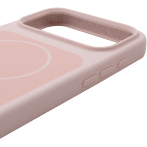 Чехол Silk Duo Color (AA) NO LOGO with Magnetic Fit для Apple iPhone 17 Pro / 18 Pro (6.3") – Розовый
