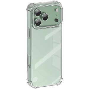 TPU чехол GETMAN Ease logo усиленные углы для Apple iPhone 17 Pro / 18 Pro (6.3") – Прозрачный