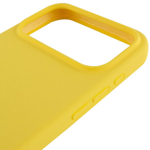 Чехол Silk Full Protective (AA) NO LOGO для Apple iPhone 17 Pro / 18 Pro (6.3") – Желтый