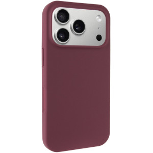 Чехол Silk Full Protective (AA) NO LOGO для Apple iPhone 17 Pro / 18 Pro (6.3") – Бордовый