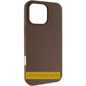 Чехол Silk (AA) NO LOGO with Magnetic Fit для Apple iPhone 17 Pro / 18 Pro (6.3") – Коричневый
