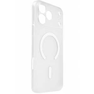 Чехол PC Slim Matte with Magnetic Fit (camera button) для Apple iPhone 17 Pro (6.3") – Белый