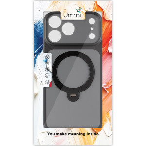 Чехол Ummi Full Camera with Magnetic Fit HQ Ring для Apple iPhone 18 Pro / 17 Pro (6.3") – Черный