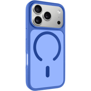 TPU+PC чехол Metal Buttons with Magnetic Fit для Apple iPhone 18 Pro / 17 Pro (6.3")