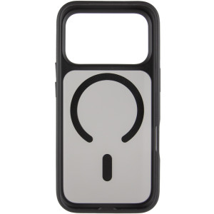 TPU+PC чехол Metal Buttons with Magnetic Fit для Apple iPhone 18 Pro / 17 Pro (6.3") – Черный