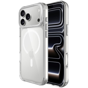 Чехол TPU Space Case Apex with Magnetic Fit для Apple iPhone 17 Pro / 18 Pro (6.3") – Серебряный