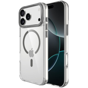 Чехол TPU Space Case Apex with Magnetic Fit для Apple iPhone 17 Pro / 18 Pro (6.3") – Серый