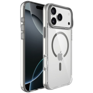 Чехол TPU Space Case Apex with Magnetic Fit для Apple iPhone 17 Pro / 18 Pro (6.3") – Серый