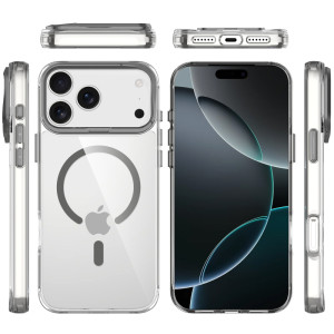 Чехол TPU Space Case Apex with Magnetic Fit для Apple iPhone 17 Pro / 18 Pro (6.3") – Серый