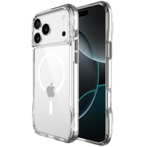 Чехол TPU Space Octagon with Magnetic Fit для Apple iPhone 17 Pro / 18 Pro (6.3") – Прозрачный