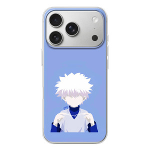 Чехол с персонажами АНИМЕ на iPhone 17 Pro – Киллуа Золдик