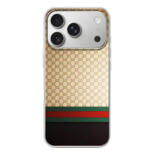 Чехлы Бренд GUCCI для iPhone 17 Pro – Фон Гуччи