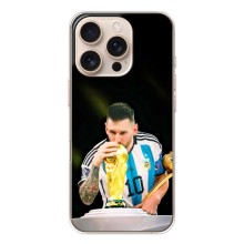 Чехлы для iPhone 17 Pro (Leo чемпион) (AlphaPrint) (Кубок Месси)