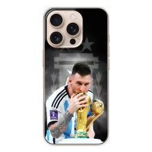 Чехлы для iPhone 17 Pro (Leo чемпион) (AlphaPrint) (Месси Чемпион)