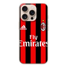 Чехлы для iPhone 17 Pro (VPrint) - Футбольные клубы (Milan)