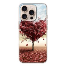 Чехлы для любимой на Айфон 17 Pro (VPrint) (Дерево сердце)