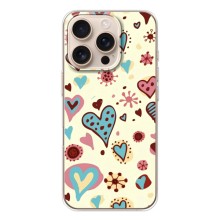 Чехлы для любимой на Айфон 17 Pro (VPrint) (Сердечки)