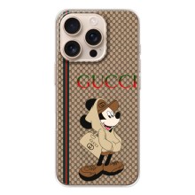 Чехлы ГУЧЧИ для Айфон 17 Pro (AlphaPrint) (Mickey GUCCI)