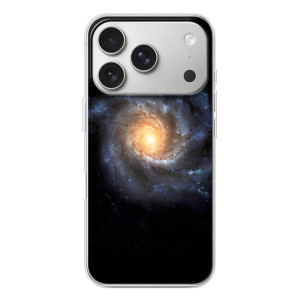 Чохли КОСМОС  на iPhone 17 Pro – Чорна дира