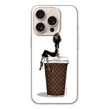 Чехлы Луи Витон для iPhone 17 Pro (AlphaPrint - LOUIS VUITTON) (кофе LOUIS VUITTON)