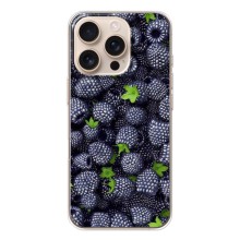 Чехлы с Фруктами для iPhone 17 Pro (VPrint) (Ежевика)
