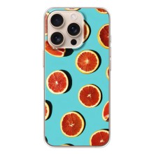 Чехлы с Фруктами для iPhone 17 Pro (VPrint) (Грейпфрут)