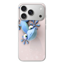 Чохли з зображенням різних тварин на iPhone 17 Pro (Геккон)