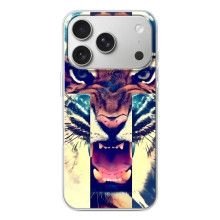 Чохли з зображенням різних тварин на iPhone 17 Pro (Яскравий Тигр)