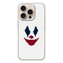Чехлы с картинкой Джокера на iPhone 17 Pro (Лицо Джокера)