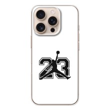 Чехлы для iPhone 17 Pro - с картинкой JORDAN (AlphaPrint) (Jordan 23)