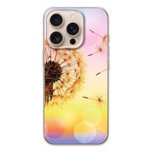 Чехол с картинкой (Стильные) для Айфон 17 Pro - (AlphaPrint) (Одуванчик)