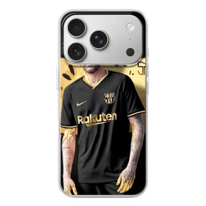 Силіконовий Чохол для iPhone 17 Pro – Gold Neymar