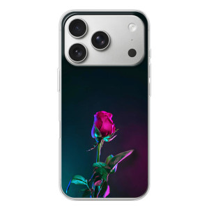 Чехлы с принтом Розочки для iPhone 17 Pro – Ночная роза