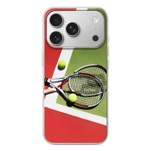 Чохли з прінтом Спортивна тематика для iPhone 17 Pro – Ракетки теніс