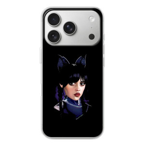 Чохол з картинкою Венсдей на iPhone 17 Pro – Мила Венсдей