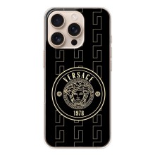 Чехлы VERSACE для Айфон 17 Pro (PREMIUMPrint) (Лого Версаче)